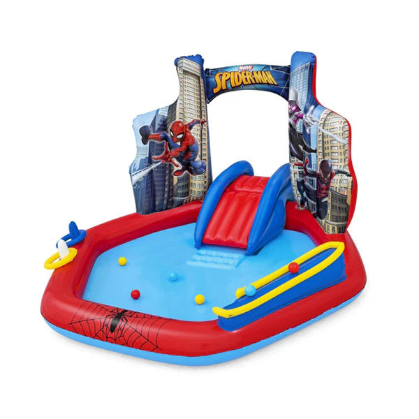 Play Center SpiderMan  211x206x127cm con Palline Bestway - Divertimento e Avventura per Bambini Play Center SpiderMan  211x206x127cm con Palline Bestway - Divertimento e Avventura per Bambini